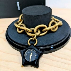 Marc by Marc Jacobs Gold Star Bracelet Watch